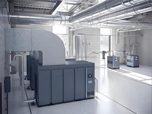Atlas-Copco G132VSD Öleinspritz-Rotationsschrauben-Luft kompressor 132kW Frequenz umrichter 5,5/10/14 Bar 6,5-30,3 M³/min 400V 50Hz