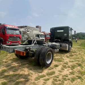 廉价库存中国重汽210hp 4x2 4x4 4-15T新型或二手轻型卡车货物底盘卡车 - Product Image 4