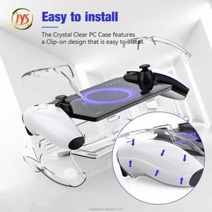PS5ポータルハンドヘルドフルパッケージクリア防塵シェル用JYS-P5187クリスタル透明保護ケース - Product Image 3