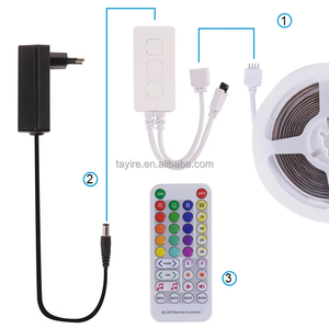 RGB LED Controller SP613E SP614E für RGB/RGBW LED-Streifen DC5V 12V 24V Bluetooth Musik IR38 Key Smart Led Fernbedienung