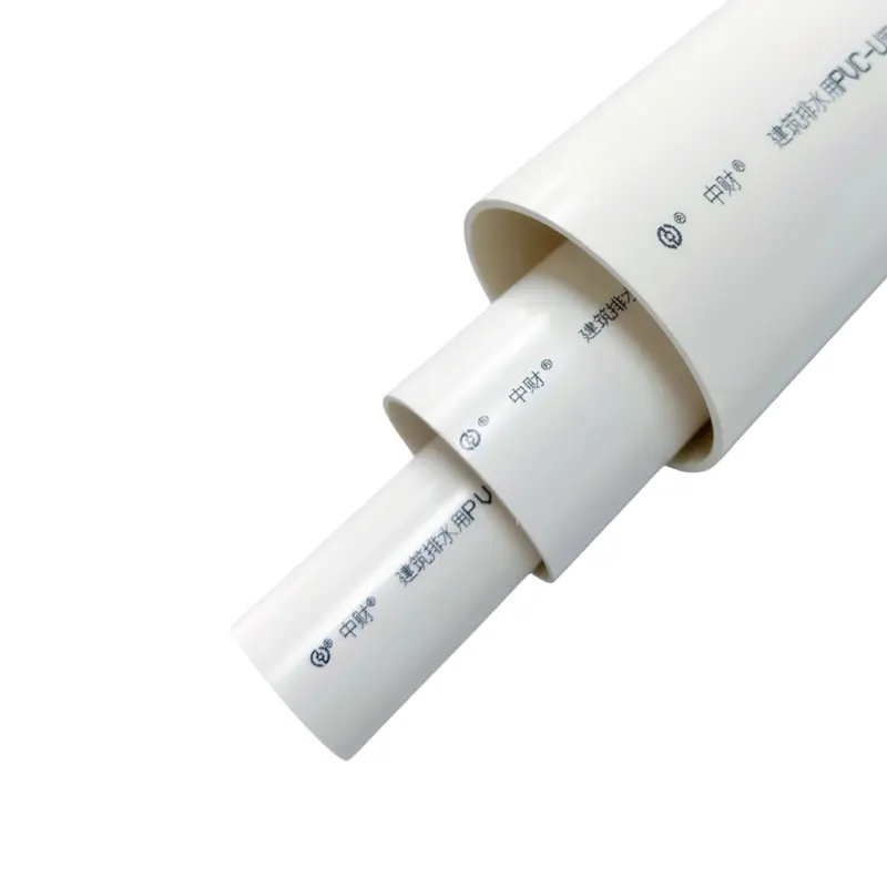 Astm Pvc Waterpijp U-PVC Synthetische Pijp Sch 40 Of Sch 80 Pijp Met Uitlopend Uiteinde