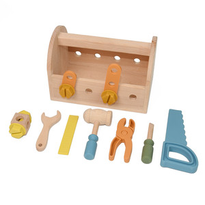 Trẻ Em Bằng Gỗ Công Cụ Thiết Lập Đồ Chơi Học Tập Giáo Dục Xây Dựng Đồ Chơi Bằng Gỗ Toddler Công Cụ Bộ Dụng Cụ Gốc Montessori Đồ Chơi Cho 3-6 Năm - Product Image 4