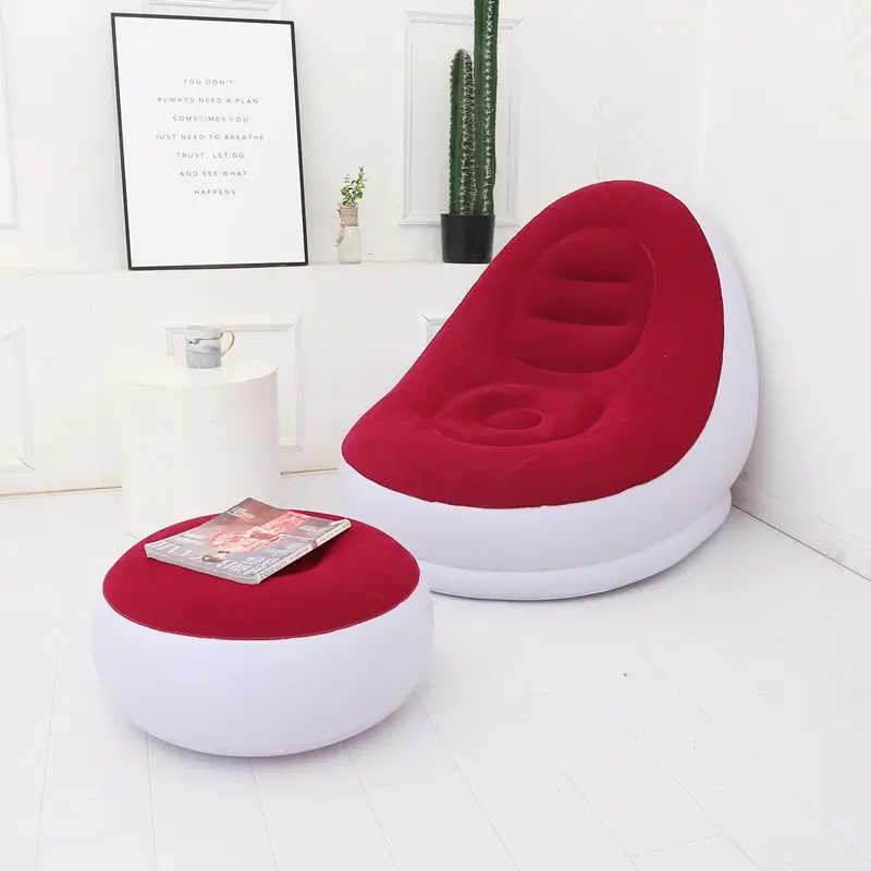 Sofá inflável em pvc para bebês, sofá de canto tantra com colchão para lazer, assento para praia, ideal para uso personalizado