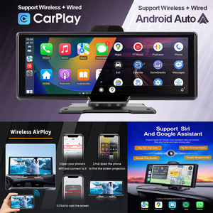 YOSOVLAMP 10.26 inç merkezi konsol araba monte akıllı ekran kablosuz Carplay Android oto otomotiv malzemeleri çift Bluetooth