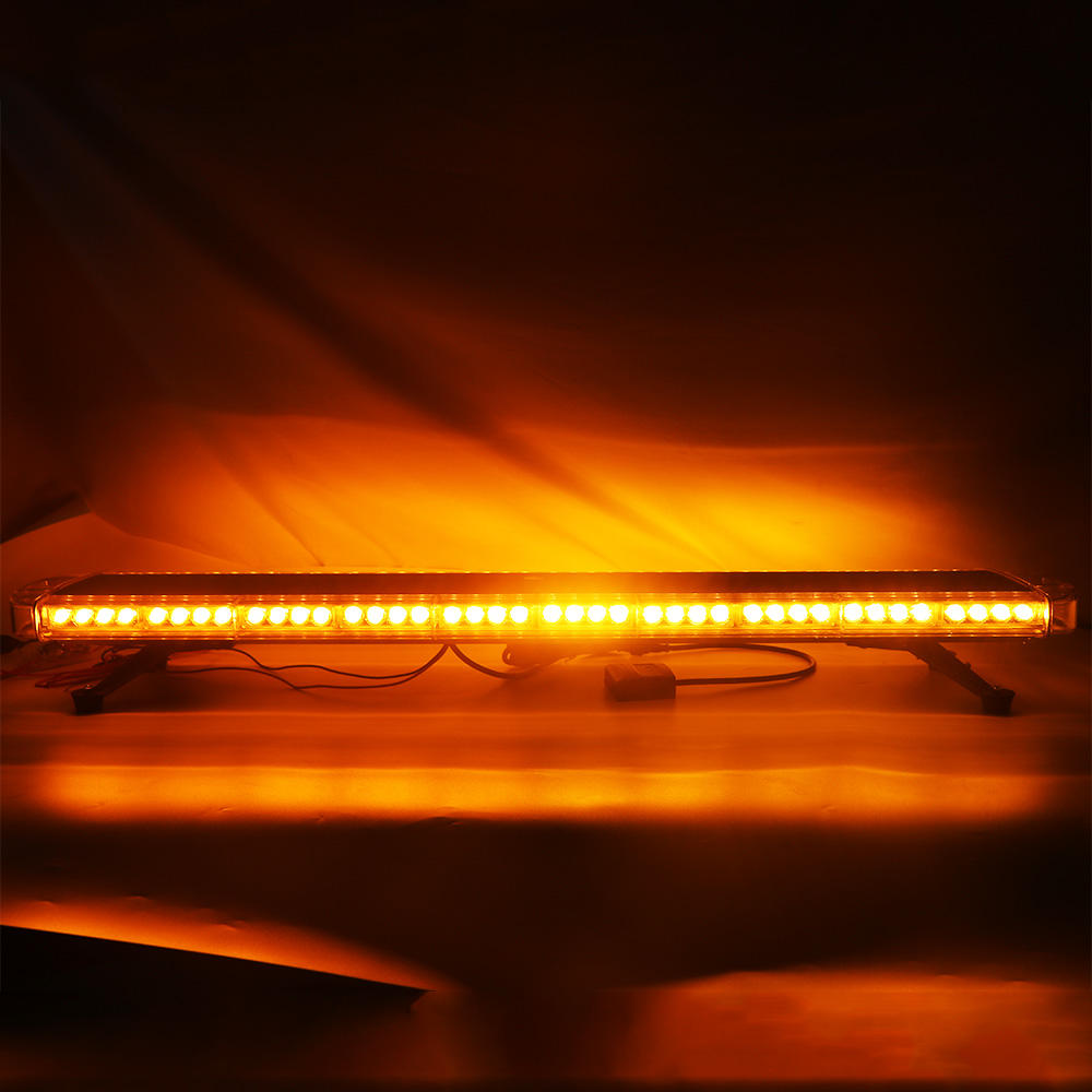 Clear cover+amber led