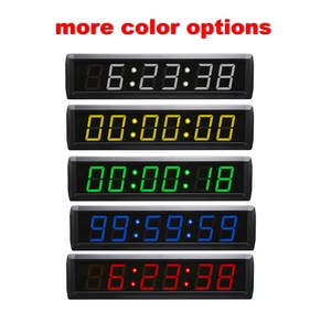 Large Screen 2.3 Inch <strong>Display</strong> Digital <strong>Countdown</strong> <strong>Timer</strong> <strong>LED</strong> Desk Wall <strong>Clock</strong> for Bedroom Kitchen Office Lab With Multi Functions - Product Image 5