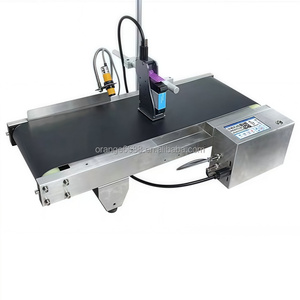 Schneller Versand Automatischer UV-Tinten strahl drucker Drucken Sie verschiedene Punktmatrix-Schriftarten zum Codieren von Informationen Verpackungs beutel Plastik flaschen - Product Image 2