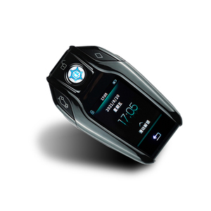 For <strong>BMW</strong> Style Wireless Comfort Access <strong>Key</strong> Entry Universal Modified Smart Remote LCD <strong>Key</strong> with Multi-language - Product Image 2