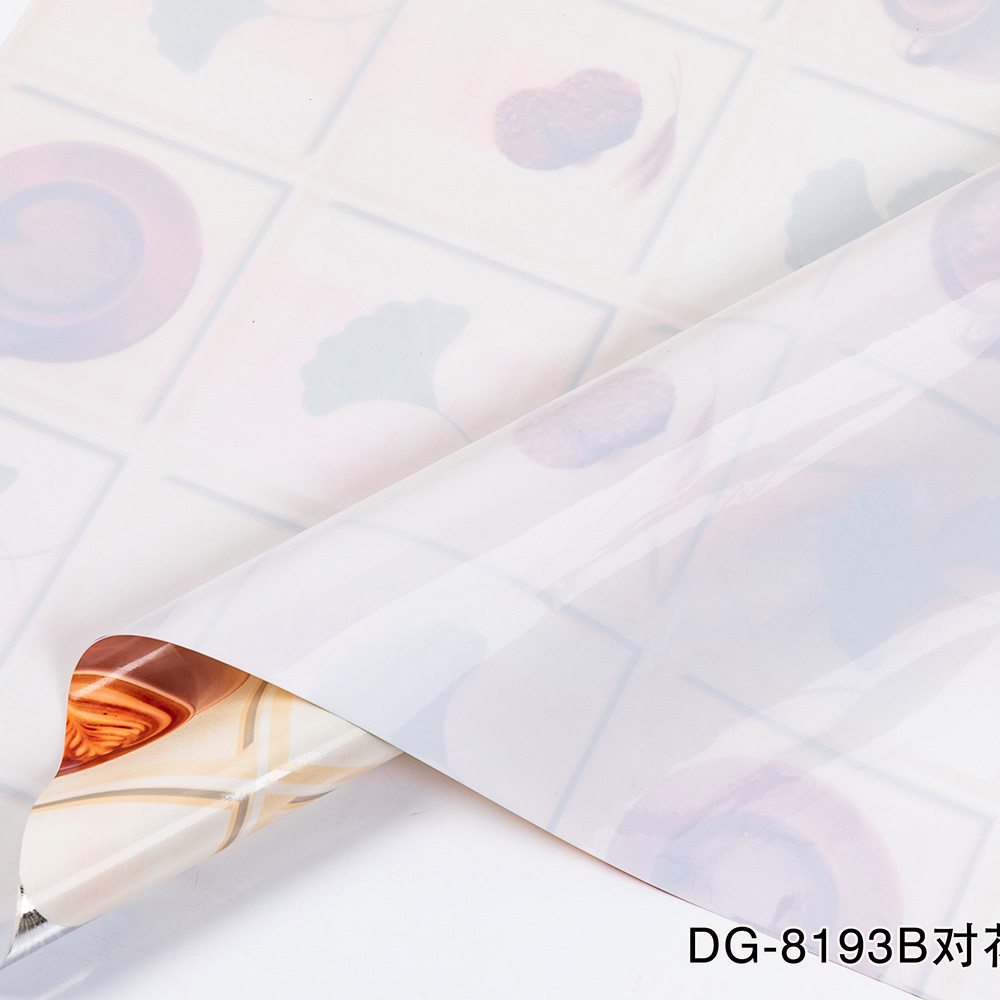 Luxury Double Side Face Gold PVC Table Cloths for Banque