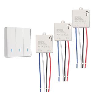 433Mhz Smart LED interruttore a pulsante universale telecomando Wireless per AC90 ~ 250V 10A 1CH relè Max 220V per illuminazione domestica - Product Image 2