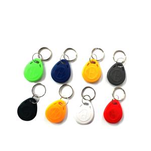 Programmabile <span class=keywords><strong>125KHZ</strong></span> RFID & 13.56MHz NFC Mini Tag chiave impermeabile schede di controllo accessi stampate portachiavi per sistemi di controllo accessi