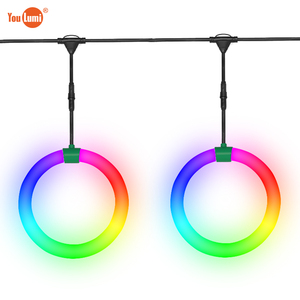 Tira de luces LED AC100-240V con control remoto inteligente, IP65, para exteriores, impermeable, 5500K, cambio de color dual, para vacaciones - Product Image 2