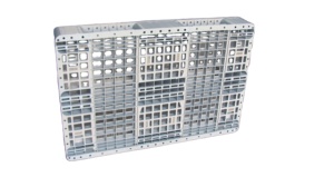 Pallet di plastica alla rinfusa impilabili pieghevoli contenitore di stoccaggio pieghevole scatola/bidone per stoccaggio alla rinfusa - Product Image 2