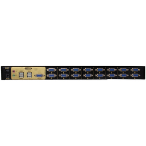 VCOM 1080P 60Hz Video USB VGA <strong>KVM</strong> <strong>Switch</strong> 16 in <strong>1</strong> with IR Remote Control VGA <strong>KVM</strong> Monitor Switcher Box