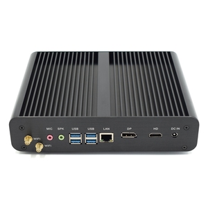 2023 Lüfter loser Mini-PC Intel i7 10710U 10510U Desktop-PC Win10/Linux 2 * DDR4 M.2 NVMe Msata 2.5 ''SATA 4K HTPC Nettop HD DP-Computer - Product Image 3