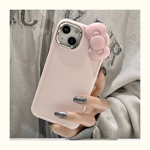 เคสโทรศัพท์มือถือซิลิโคนป้องกันการตก13 IPhone16/15 PRO MAX XR เคสแอปเปิ้ลโบว์สีชมพูเรียบง่าย11 Samsung Plus ป้องกันแม่เหล็ก - Product Image 3