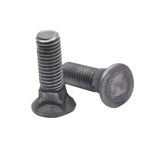 Bu Lông Cày Cổ Vuông Đầu Hình Elip Đầu Hình Elip Màu Đen Oxit Thép Trơn Lớp 8 - Product Image 6