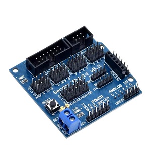 V5 Sensorschild Erweiterungsplatte Schild für Arduino UNO R3 V5.0 elektronisches Modul Sensorschild V5 Erweiterungsplatte