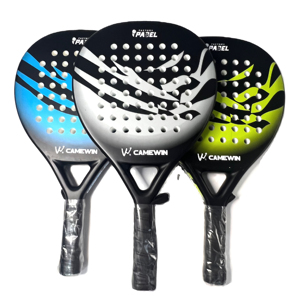 Toptan özel kendi Logo marka hafif yüksek kalite 3k <span class=keywords><strong>12k</strong></span> 18k tenis tenis raketi karbon Fiber Padel raket