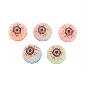 27/32/45Mm Nhiều Màu Bóng Trả Lại Đàn Hồi Mềm Cao Su Mắt Bóng <span class=keywords><strong>Bouncy</strong></span> Bóng Hạnh Phúc Trẻ Em Chơi Đồ Chơi - Product Image 3