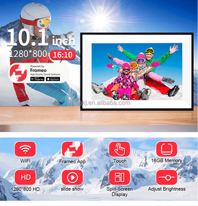 FrameO uygulaması ile 10.1 Wi-Fi etkin dijital ekran HD Video fotoğraf çerçevesi - Product Image 2