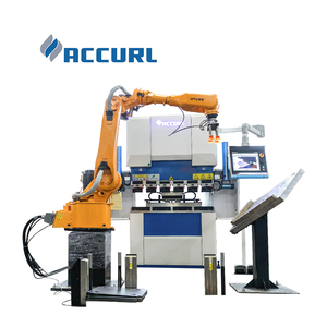 Curcl automatico carico e scarico robotizzato pressa freno piegatrice braccio robot per freno in lamiera - Product Image 1