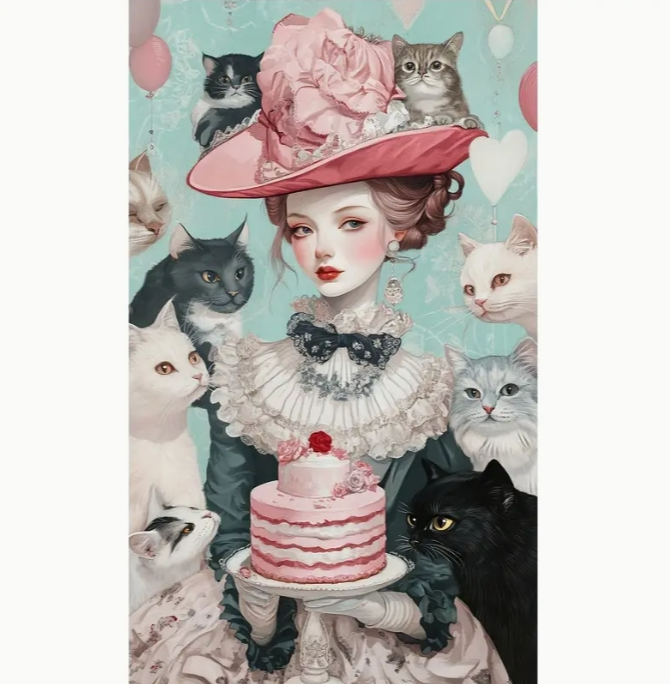 Peinture ronde de diamant