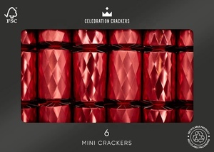 Giáng sinh bánh quy giòn OEM/ODM sản xuất Mini Red Diamond 6 <span class=keywords><strong>Cracker</strong></span> giáng sinh Bánh quy giòn nhà máy sản xuất - Product Image 2