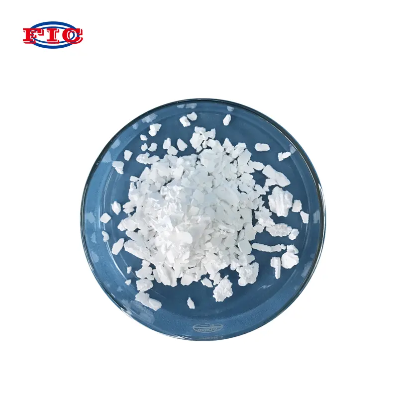 Fiocchi di cloruro di calcio/granuli/polvere CaCl2 anidro commestibile grado industriale
