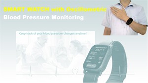 Ce classe II dispositivi medici da uomo Smart Watch sistema operativo Android TFT Gel di silice cronografo sveglia IP67 magnetico - Product Image 2