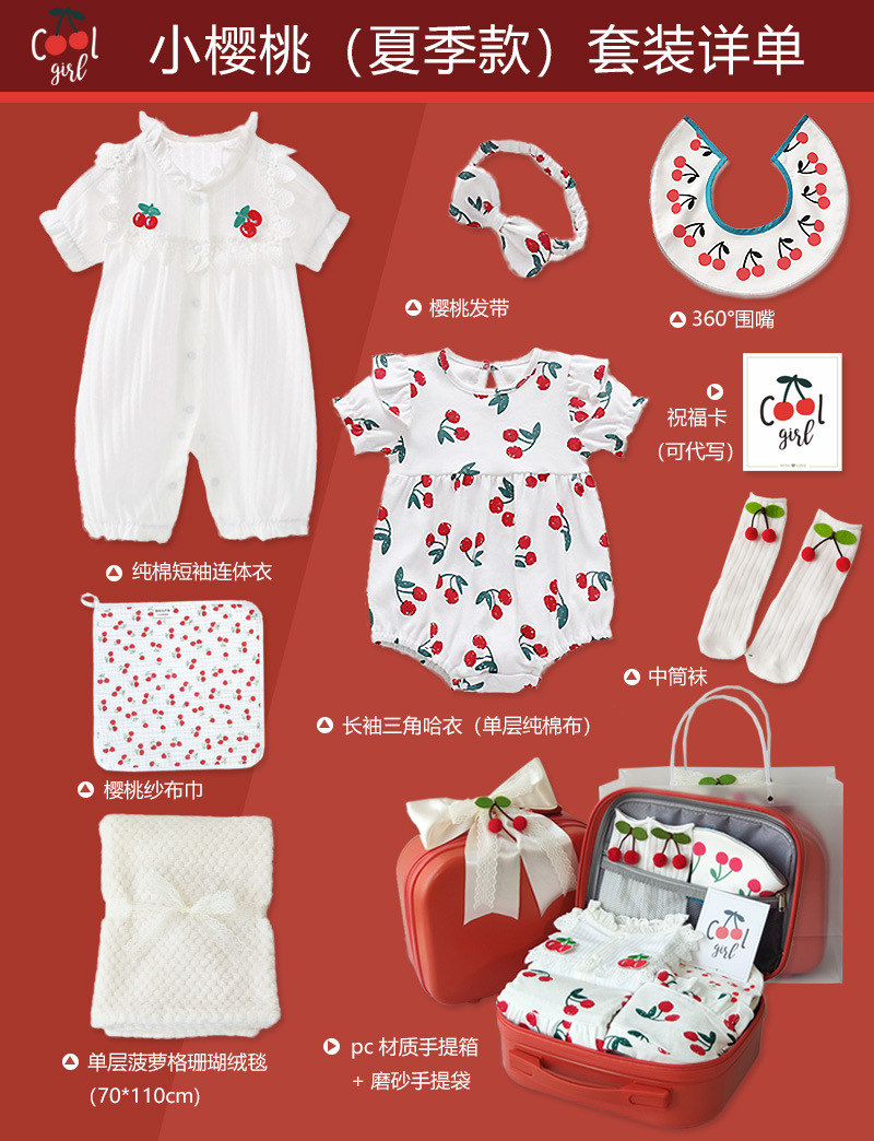 Edición de verano Little Cherry - Caja de bolso - Nuevo empaque rojo