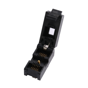 Adaptador de programador IC de marca China, enchufe de 10 pines IC Burn-in, paso de 1,27mm, SOP10, diseño abatible, Chip, soporte de prueba de envejecimiento - Product Image 3