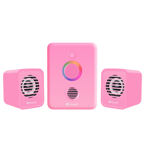Kisonli-altavoz profesional para dj, sistema de altavoces U-3000, color rosa, 2,1 - Product Image 2