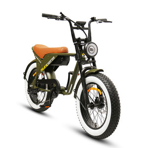 TXED 20 "x 4.0" 電気ファットタイヤ自転車48Vリチウム電池リアハブモーターバイク