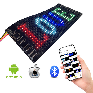 Iledshow Flessibile morbido basso peso Leggero smart phone app programmabile molle del LED in esecuzione messaggio display bordo del segno - Product Image 3