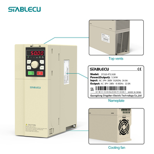 220V 5.5KW VFD 3-Phasen-Frequenzumrichter Wechselstrom-Drehzahl regelung Vektor Wechsel richter mit variabler Frequenz CE-zertifiziert - Product Image 3