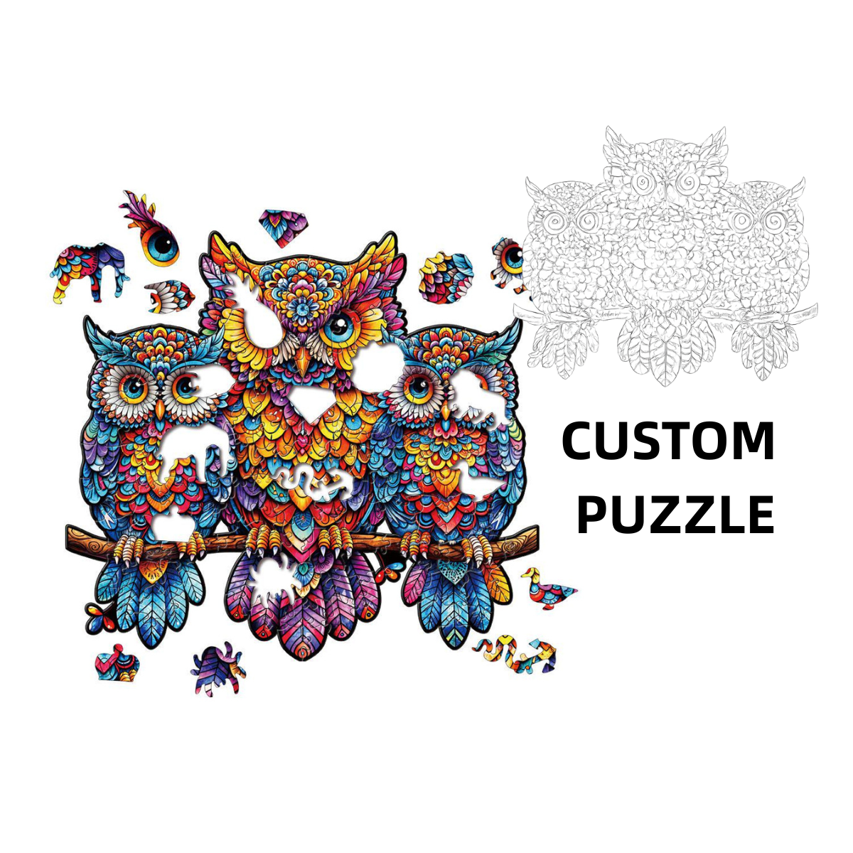 Animal Wooden Puzzle