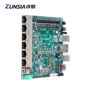 Zunsia OEM 11th Nuc Mini ITX scheda madre Core i3 i5 i7 2 * DDR4 scheda madre Router industriale Nano Server con 6 porte sata - Product Image 5