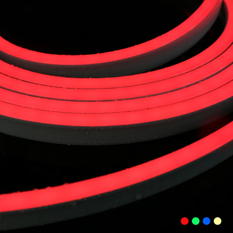 Tira flexible de luces led rgb, cinta de 24v, resistente al agua ip68, 5050 rgbw, flexible de neón, 5050