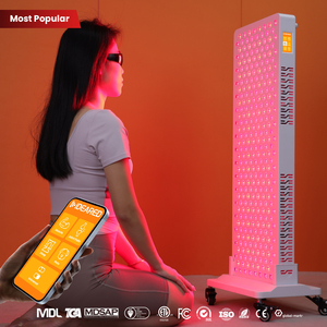 IDEATHERAPY APP Control Red Light Panel Full Body Face Device Red Near <strong>Infrared</strong> Red Light LED Red Light Therapy Panel with Stand - Product Image 2