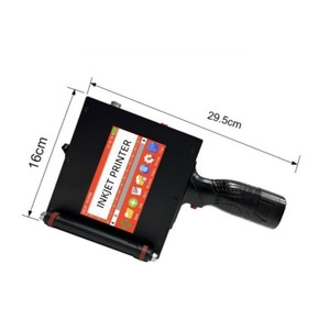 Impresora de gran formato Impresora de inyección de tinta portátil de 10cm para fecha de caducidad Máquinas de codificación de texto de imagen Impresora de logotipo inteligente - Product Image 5