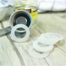 食品级硅胶水杯密封圈防水平垫片防漏橡胶密封定制切割服务