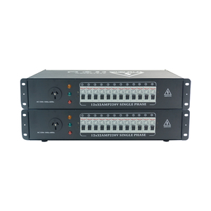 Kinusdjs กล่องจ่ายไฟ4KW 12ทางระบบไฟสามเฟสห้าสายกล่องจ่ายไฟบนเวที