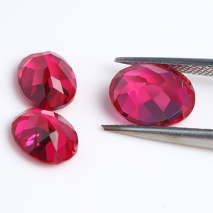 Lab Grown <strong>Ruby</strong> OEM ODM Custom Loose Synthetic Gemstones Hydrothermal <strong>Ruby</strong> for Jewelry Making - Product Image 3
