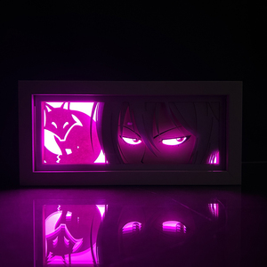 3d Anime <strong>Kamisama</strong> <strong>Kiss</strong> Tomoe Eye Light Box Shadow Lightbox Manga Led Night Light Room Decor Table Lamp Animation Nightlight - Product Image 4