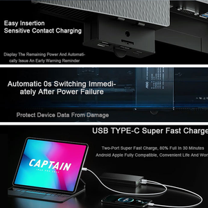 24 "Core All-in-One PC CPU I5 5200u Monoblock Computadora 8GB RAM 256GB SSD OEM AIO Computadora All in One PC con batería UPS - Product Image 3