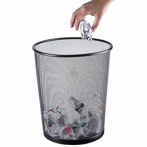 便利な保管と収集のためのオープントップスタック可能なメッシュ廃棄物 - Product Image 6