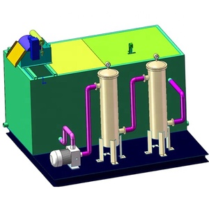 ביוב טיפול ציוד MBBR נע מיטת Biofilm כור MBBR טיפול צמח אורגני משנה להסיר פסולת מים תעשייתי