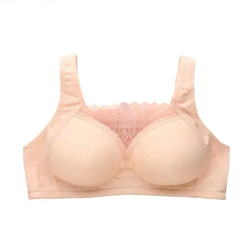 Novos modelos de roupa íntima feminina com fecho frontal sem fio sutiã de maternidade sutiã de amamentação conjunto anti-escoramento sutiã de enfermagem para gravidez