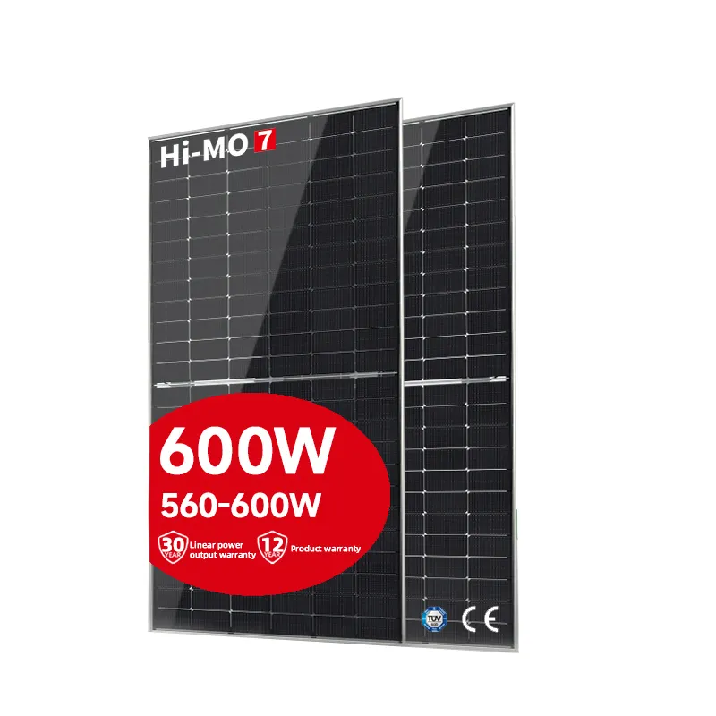 560w 565w 570w 575w 580w 585w 590w LONGI doppio vetro modulo fotovoltaico efficiente pannello solare e fotovoltaico kit per le vendite